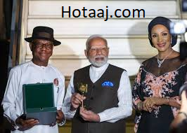 “Nigeria Honors PM Narendra Modi with Prestigious National Award”