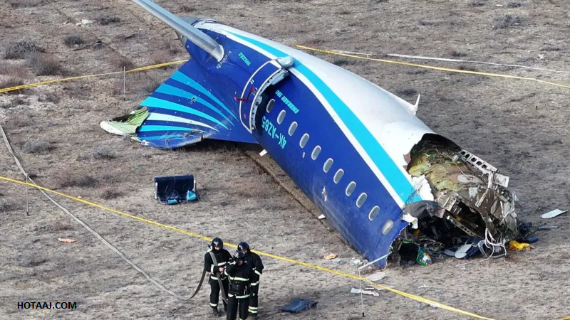 Russia Cautions Against Speculation Following Azerbaijan Airlines Crash