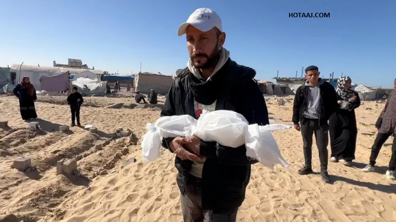 Cold Winter Claims Lives of Gaza’s Infants Amid Crisis