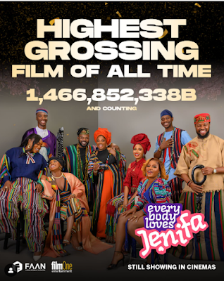 ‘Everybody Loves Jenifa’ Tops Nollywood Charts with N1.46bn Box Office Success