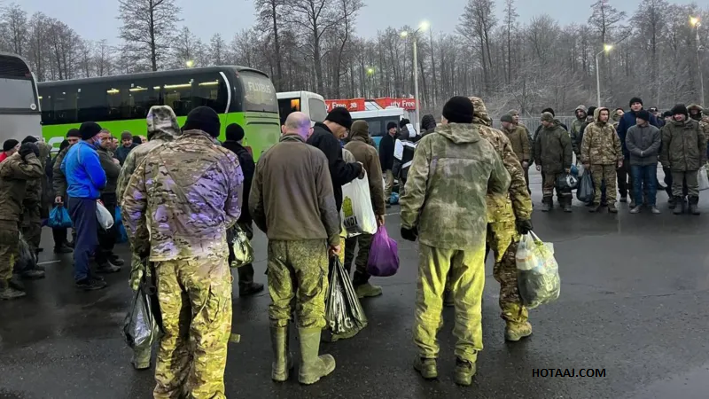 Russia and Ukraine exchange hundreds of prisoners of war