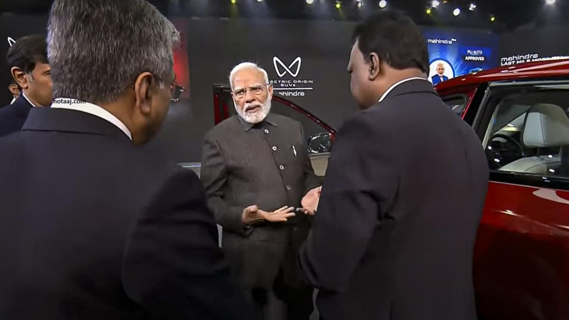 PM Modi Hails India’s Automotive Industry at Bharat Mobility Global Expo 2025 Inauguration